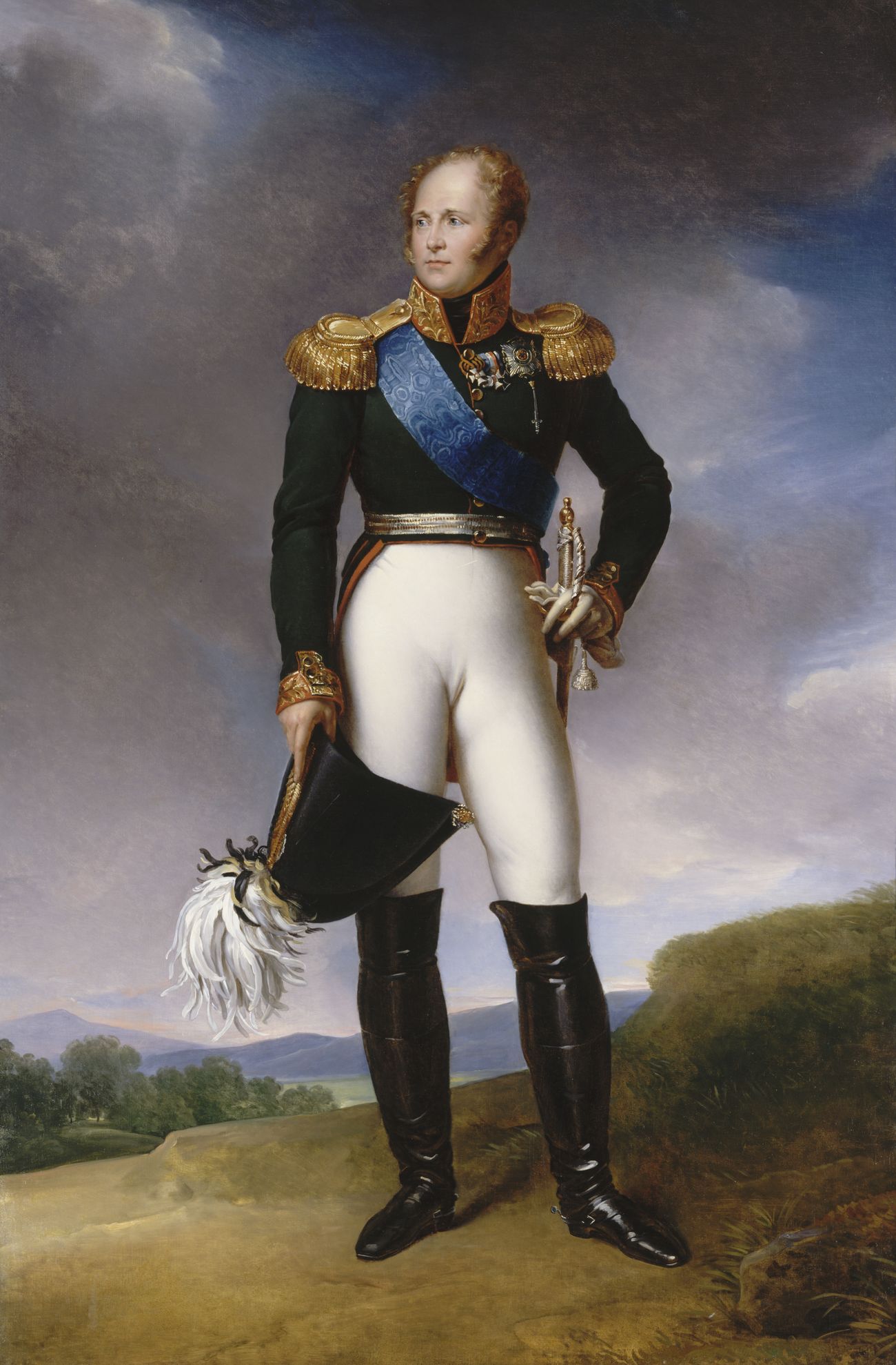 Portrait d'Alexandre I<sup>er</sup>, tsar de Russie