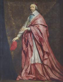 portrait en pied du cardinal de Richelieu