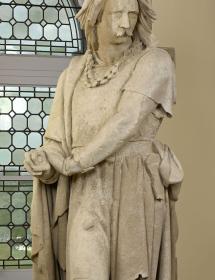 statue du XIXe siècle du chef gaulois de Vercingétorix
