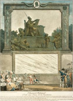 Almanach national pour 1791, de PH. L. Debucourt