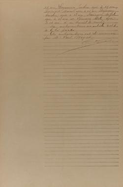 Dressé par l’inspecteur départemental lors de sa visite des verreries d’Escaupont, en 1901, ce procès-verbal de contraventions constate les infractions à la loi du 2 novembre 1892
