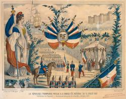 Première fête nationale  du 14 juillet (1880), à Paris et à Angers