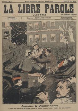 Assassinat du président Carnot, 24 juin 1894