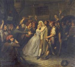 Élisabeth Cazotte, Jacques Cazotte dans la prison en 1792