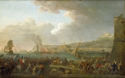 Entrée de l'armée française dans la baie de Naples en 1799
