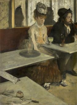 Dans un café ou L'Absinthe - Edgar Degas