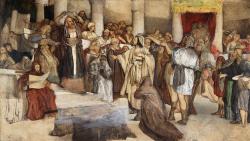 la comparution du Christ devant Ponce Pilate