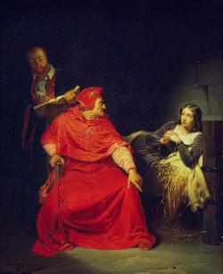 Jeanne d'Arc dans sa prison Delaroche Paul (1797-1856) ,  peintre, sculpteur