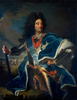 Portrait du duc de Villars Rigaud Hyacinthe (1659-1743) ,  peintre