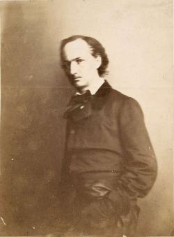 Portrait de Beaudelaire par Nadar