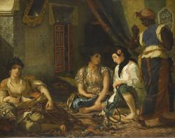 <em>Femmes d’Alger dans leur appartement</em> de Delacroix
