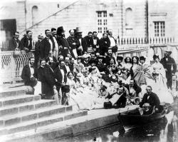 La Cour Impériale à Fontainebleau, le 24 juin 1860