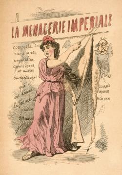 L’ouvrage est paru en 1870, après la chute du Second Empire. Sorti des presses de l’imprimerie Coulbœuf, il est composé d’une trentaine de feuilles volantes de 17 centimètres de largeur sur 27 centimètres de hauteur.