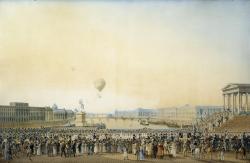 Entrée de Louis XVIII à Paris, au moment de son passage sur le Pont-Neuf, 3 mai 1814