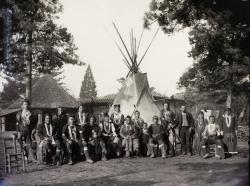 Groupe des Omaha Bonaparte Roland (1858-1924) ,  photographe