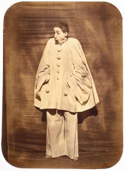 photographie de Pierrot par Nadar