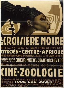 Affiche promotionelle pour le film de La Croisière Noire