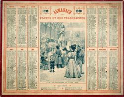 Almanach des postes et des télégraphes. 1898. La sculpture au Salon