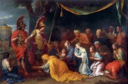Alexandre dans la tente de Darius