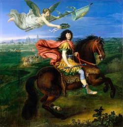 Louis XIV couronné par la Victoire