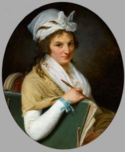 Autoportrait de Marie-Adélaïde Durieux