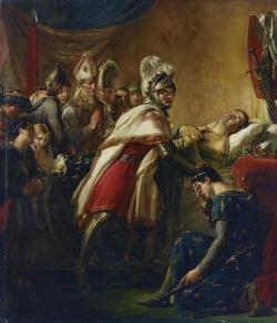 Mort de saint Louis devant Tunis Rouget Georges (1783-1869) ,  peintre