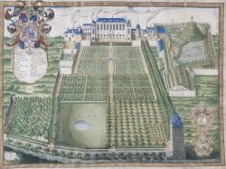 Jardin du Roy pour la culture des plantes médicinales 1636