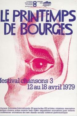 Affiche pour le festival de Bourges