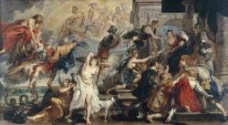 L’apothéose d’Henri IV et la proclamation de la régence de Marie de Médicis