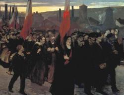 La Grève au Creusot (1899).