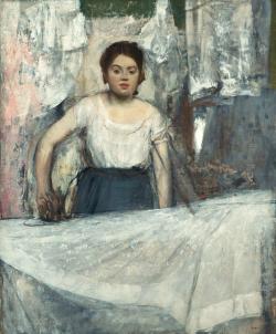 La Repasseuse - Edgar Degas