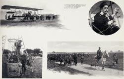 remière utilisation des aéroplanes lors des manoeuvres de Picardie de 1910