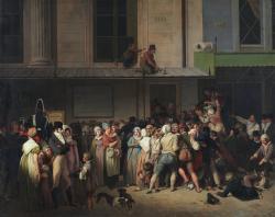 Entrée du théâtre de l'Ambigu-Comique - Louis Boilly