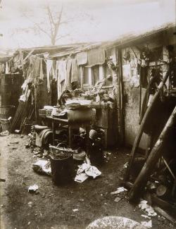 baraquement de chiffonnier à Ivry