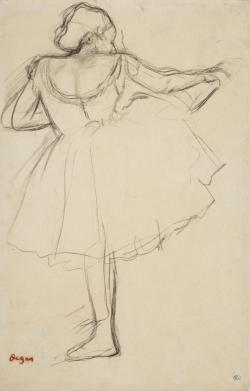 Danseuse à la barre - Edgar Degas