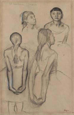 Quatre études d'une danseuse - Edgar Degas