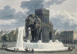 Éléphant de la Bastille - Alavoine
