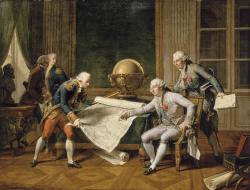  lLouis XVI donnant ses instructions à La Pérouse - Nicolas Monsiau