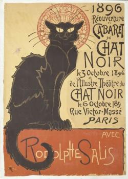 Cabaret du Chat Noir - Theophile-Alexandre Steinlen