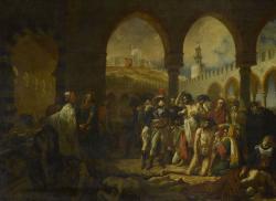 Bonaparte à l'hôpital de Jaffa avec des pestiférés