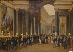 Louis-Philippe inaugure la galerie des Batailles