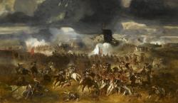 La bataille de Waterloo. 18 juin 1815