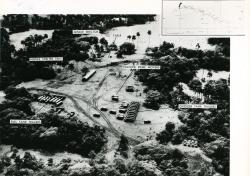 photographie aérienne des bases des missiles nucléaires de Cuba en 1961