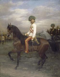 Portrait équestre de l'empereur François-Joseph
