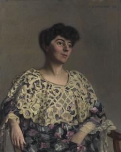 Femme assise, Marthe Mellot, épouse d'Alfred Natanson
