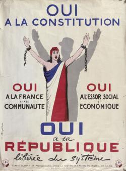 1958, pour un oui ou pour un non