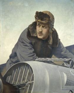 un aviateur avec son avion