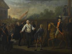 le roi Louis XVI à l'échafaud