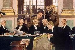 Le traité de Versailles, ou la paix en trompe-l’œil