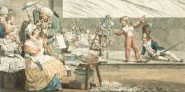 Eventaire de presse, détail de l'Almanach national pour 1791.